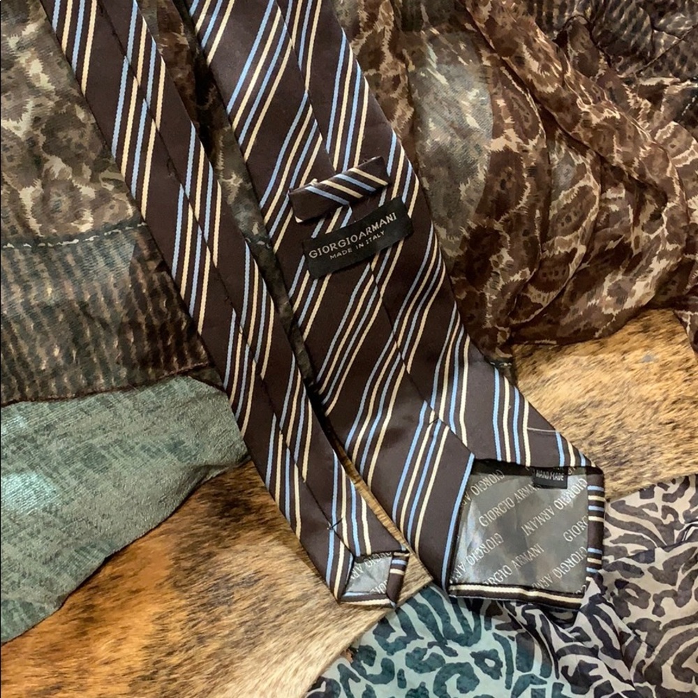 Giorgio Armani silk tie never used
